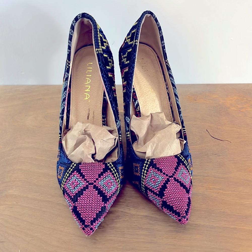 Colorful Heeled Pumps 5” heel